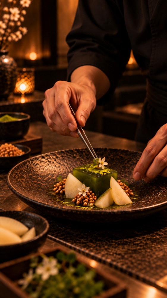 Kanten au matcha d'Uji